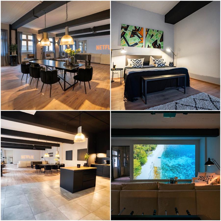 Design Loft - 200Qm2 - Heimkino - Bestlage - Parkplatz ヴィースバーデン エクステリア 写真